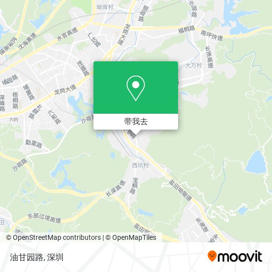 油甘园路地图