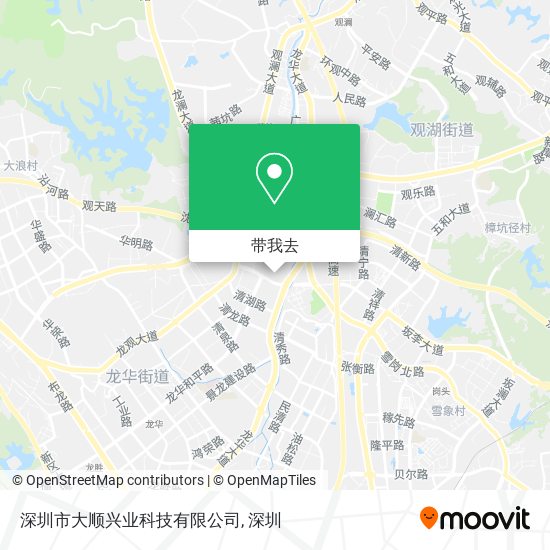 深圳市大顺兴业科技有限公司地图