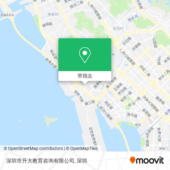 深圳市升大教育咨询有限公司地图