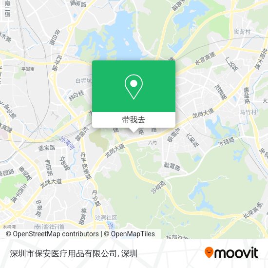 深圳市保安医疗用品有限公司地图