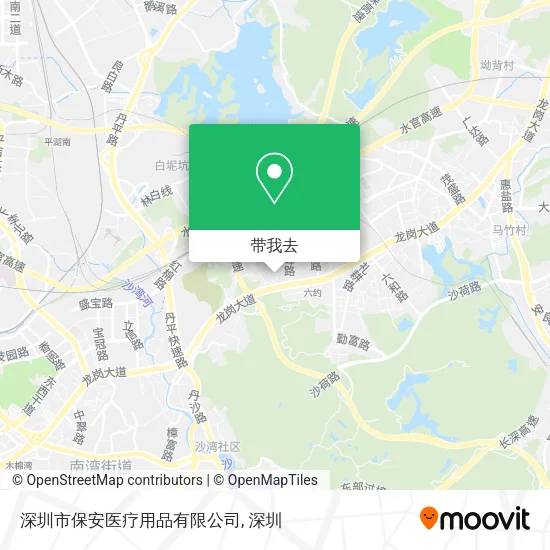 深圳市保安医疗用品有限公司地图