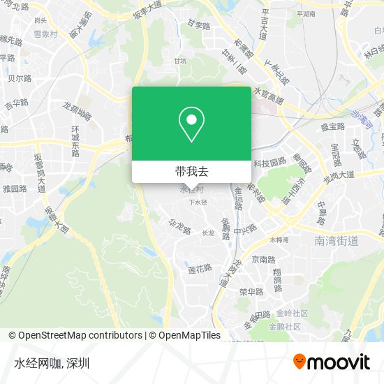 水经网咖地图