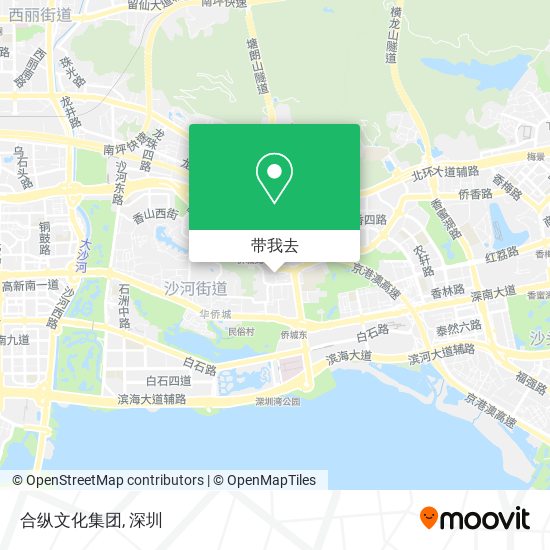 合纵文化集团地图