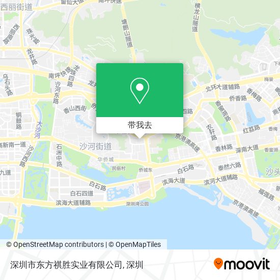 深圳市东方祺胜实业有限公司地图