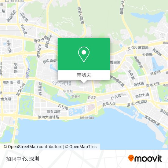 招聘中心地图