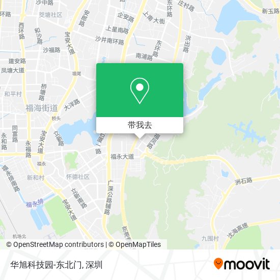 华旭科技园-东北门地图