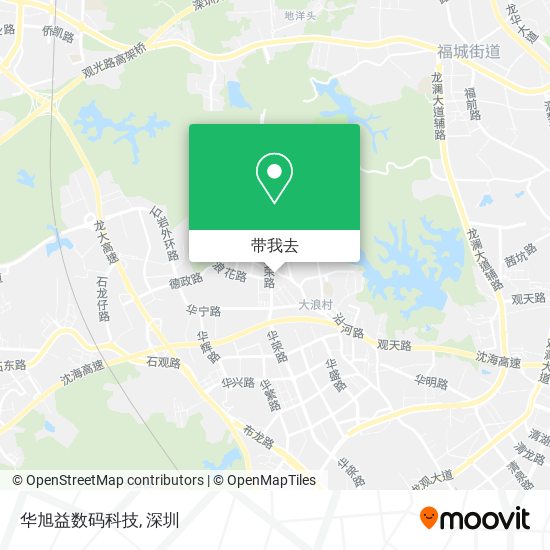 华旭益数码科技地图