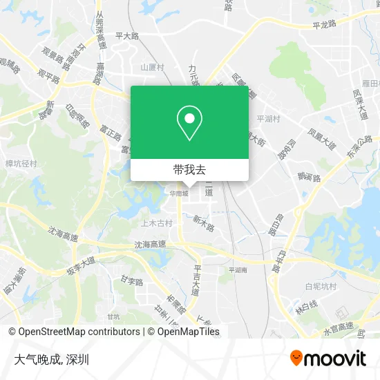 大气晚成地图