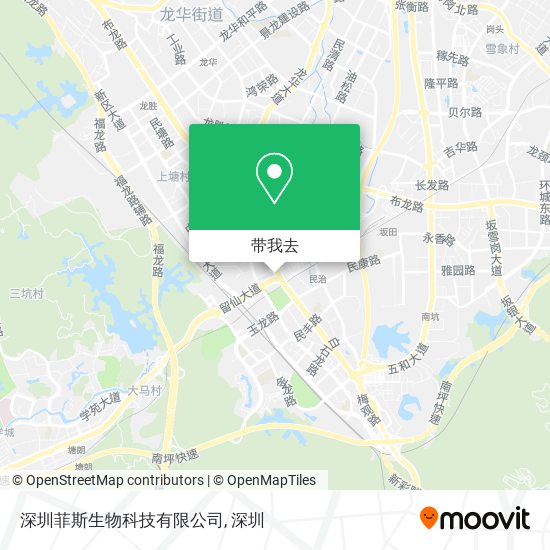 深圳菲斯生物科技有限公司地图