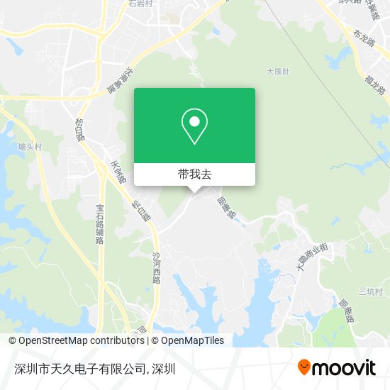 深圳市天久电子有限公司地图