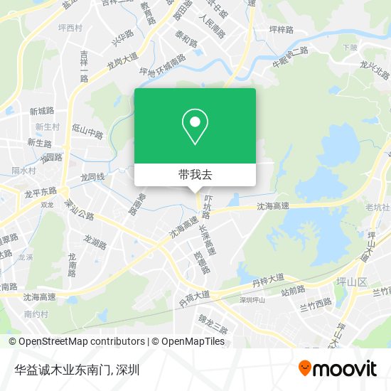 华益诚木业东南门地图