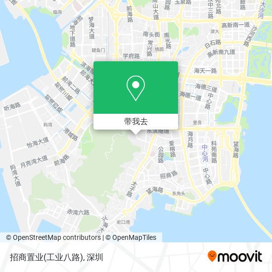 招商置业(工业八路)地图