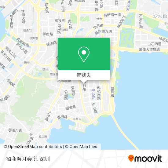 招商海月会所地图