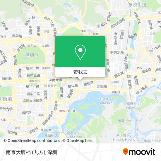 南京大牌档 (九方)地图