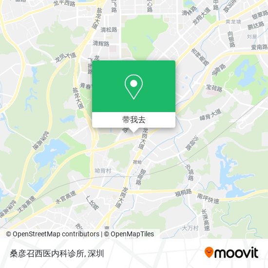 桑彦召西医内科诊所地图
