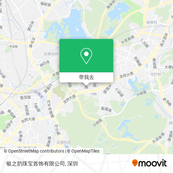 银之韵珠宝首饰有限公司地图