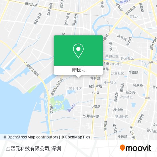 金丞元科技有限公司地图