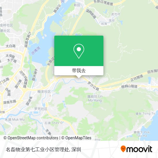 名磊物业第七工业小区管理处地图