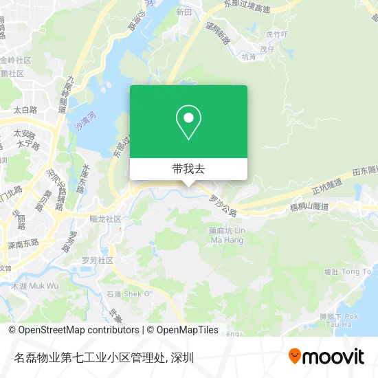 名磊物业第七工业小区管理处地图