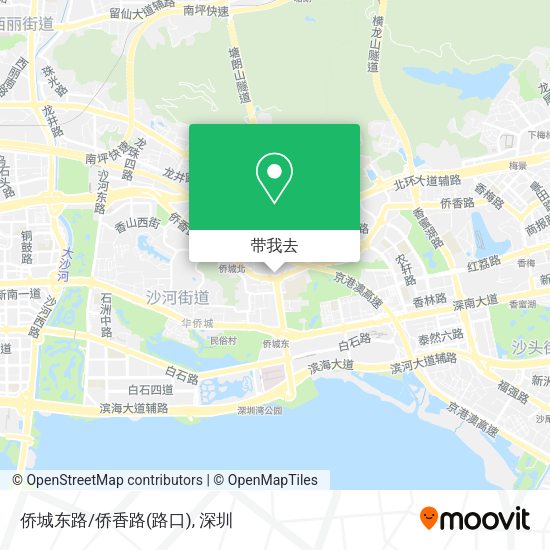 侨城东路/侨香路(路口)地图