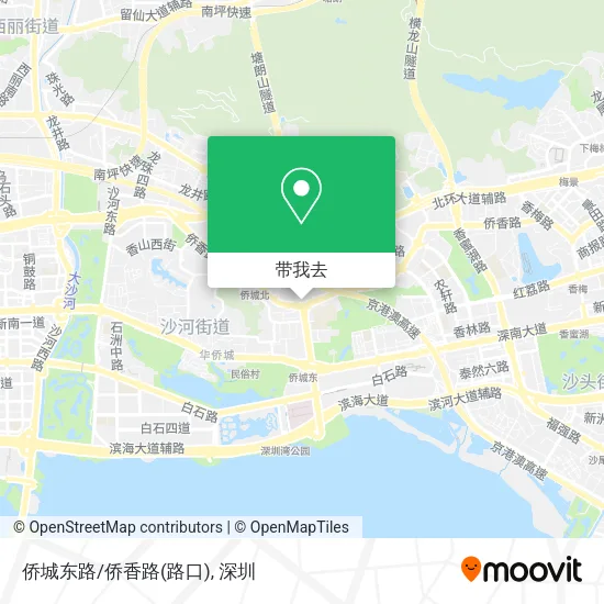 侨城东路/侨香路(路口)地图