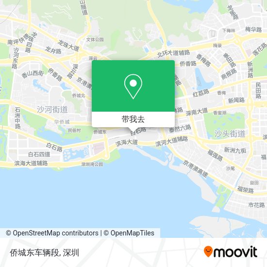 侨城东车辆段地图