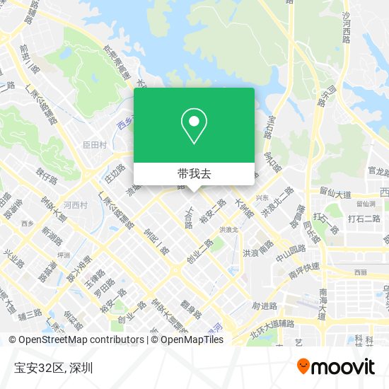 宝安32区地图