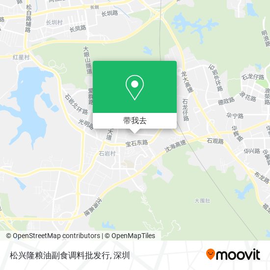 松兴隆粮油副食调料批发行地图