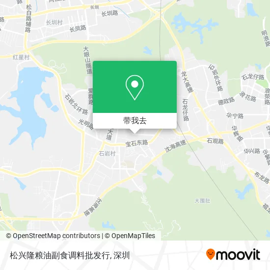 松兴隆粮油副食调料批发行地图