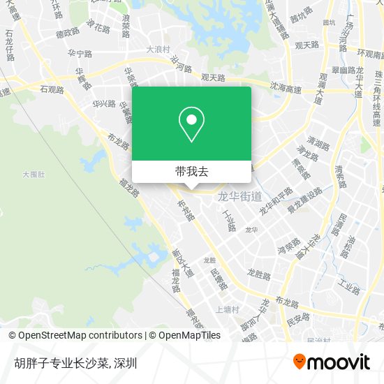 胡胖子专业长沙菜地图