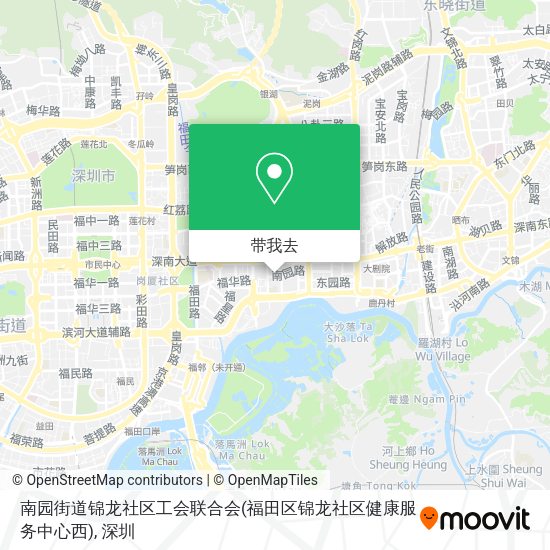 南园街道锦龙社区工会联合会(福田区锦龙社区健康服务中心西)地图