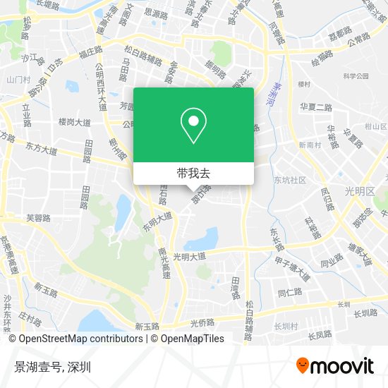 景湖壹号地图