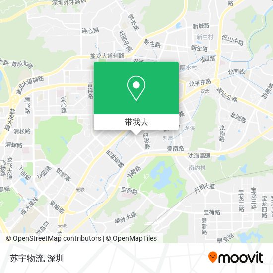 苏宇物流地图