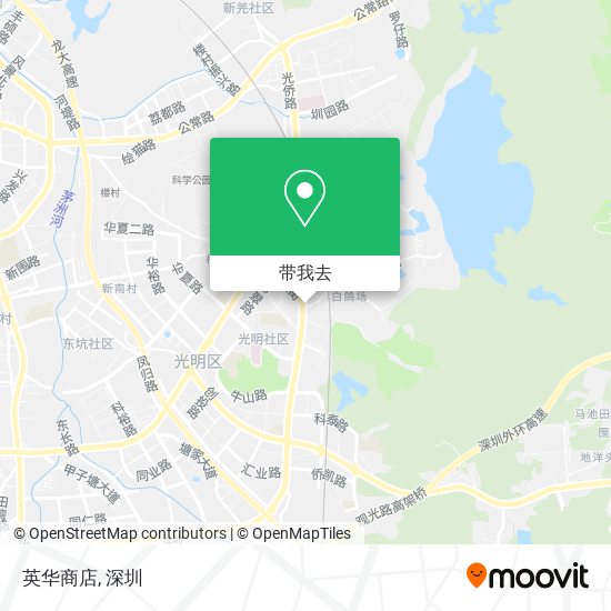 英华商店地图