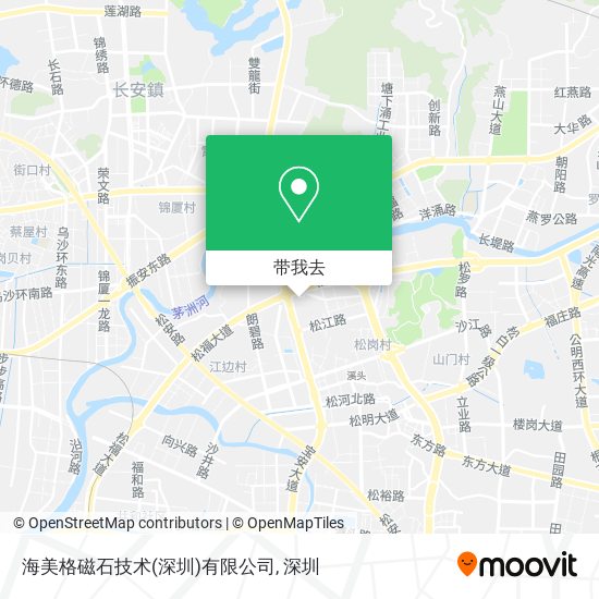 海美格磁石技术(深圳)有限公司地图