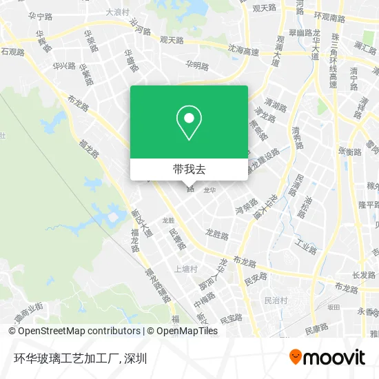 环华玻璃工艺加工厂地图