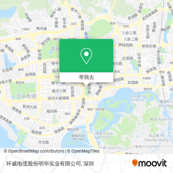 环威电缆股份明华实业有限公司地图