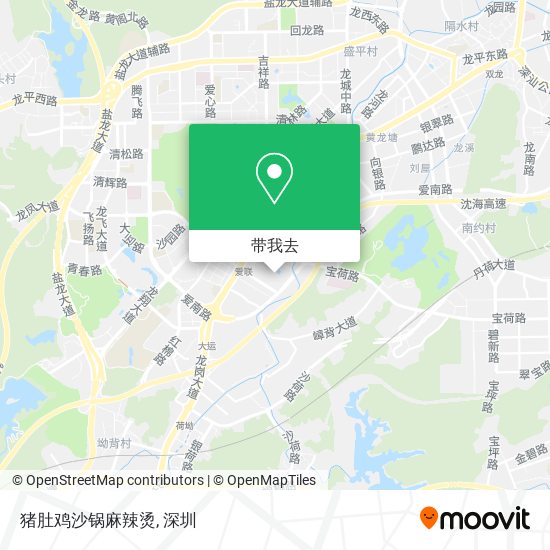 猪肚鸡沙锅麻辣烫地图