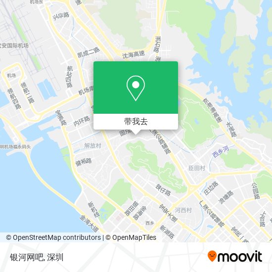 银河网吧地图