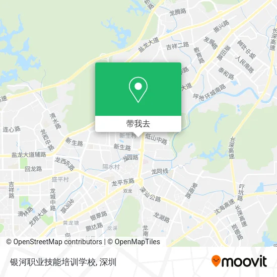 银河职业技能培训学校地图
