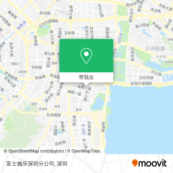 富士施乐深圳分公司地图