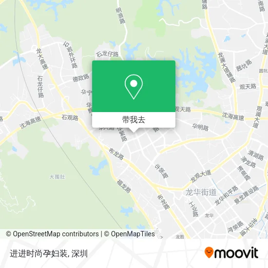 进进时尚孕妇装地图
