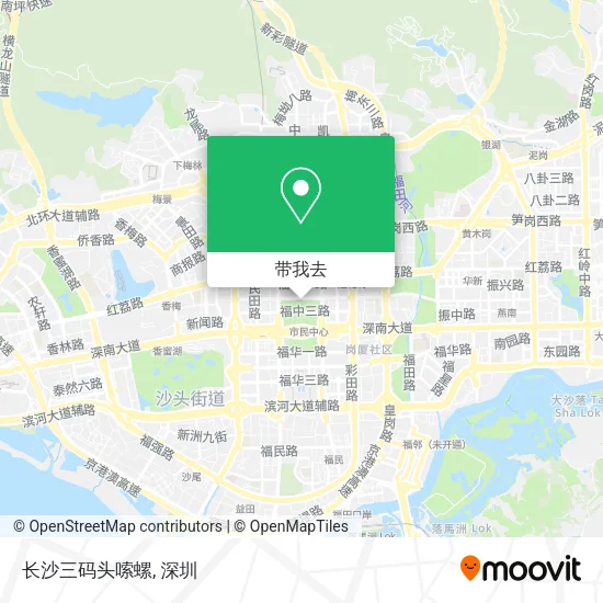长沙三码头嗦螺地图