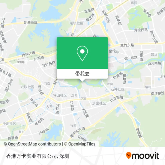 香港万卡实业有限公司地图