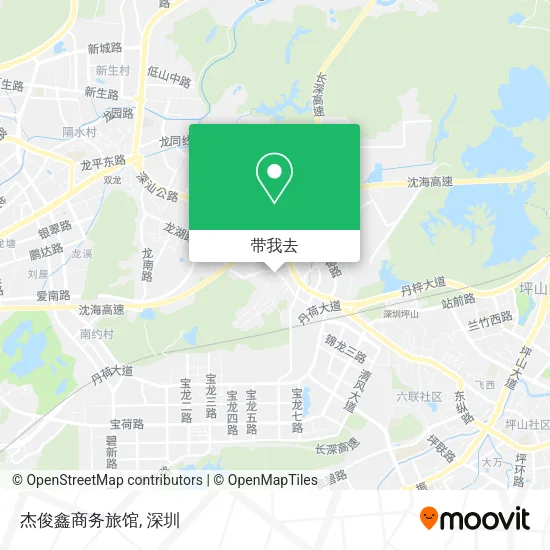 杰俊鑫商务旅馆地图
