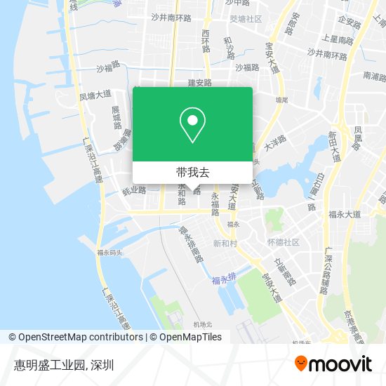 惠明盛工业园地图