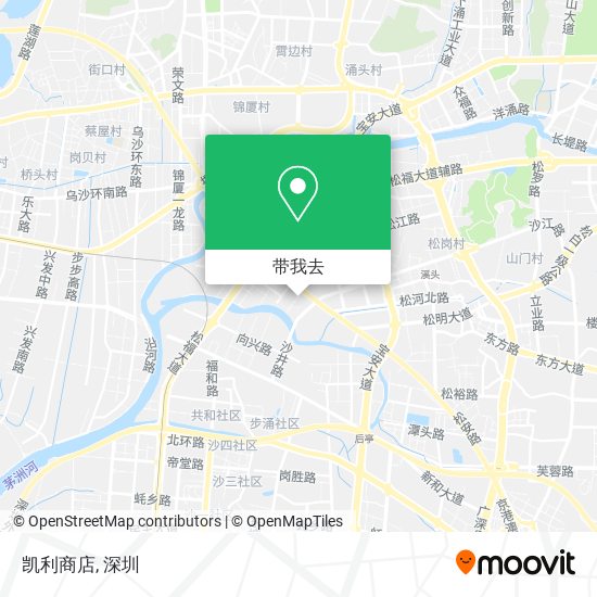凯利商店地图
