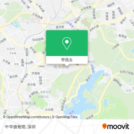 中华旗袍馆地图