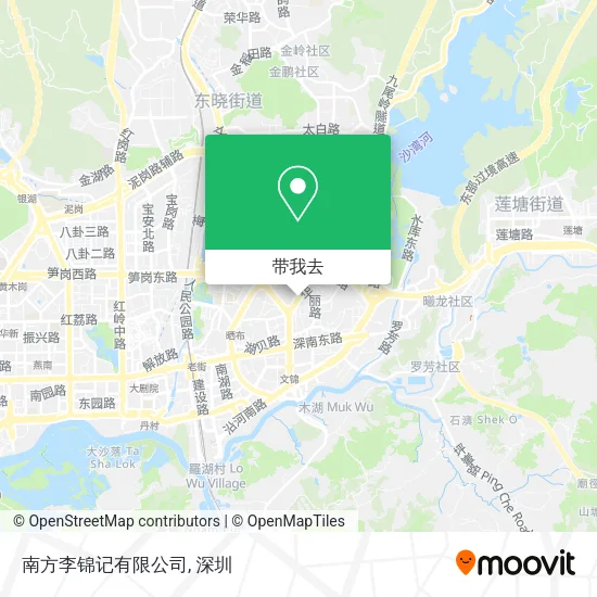 南方李锦记有限公司地图