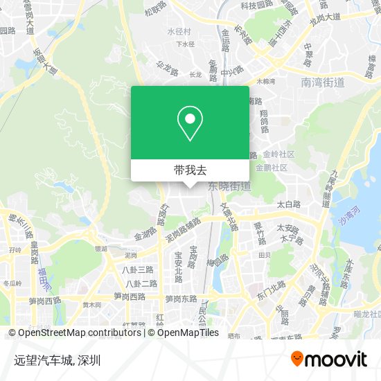 远望汽车城地图